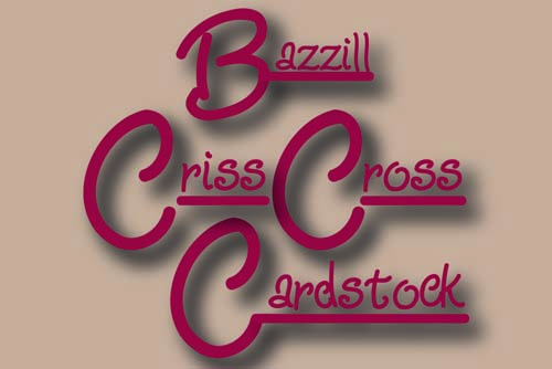 Bazzill Criss Cross Cardstock